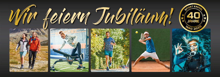 Wir feiern unser 40 Jähriges Jubiläum - Kommt bei unseren Jubiläumswochen mit vielen Rabatten vorbei