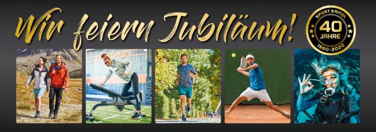 Wir feiern unser 40 Jähriges Jubiläum - Kommt bei unseren Jubiläumswochen mit vielen Rabatten vorbei