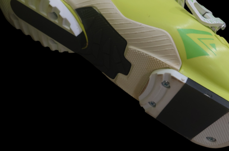 Gut erhaltener Skischuh