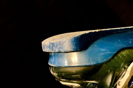 Abgelaufene Sohlenplatte